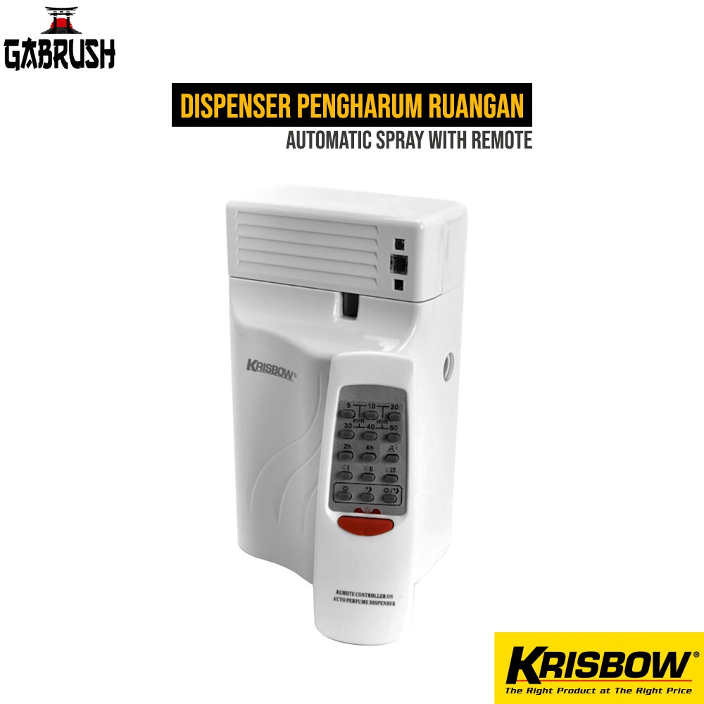 Jual Dispenser Pengharum Ruangan Otomatis, Remote KRISBOW Shopee