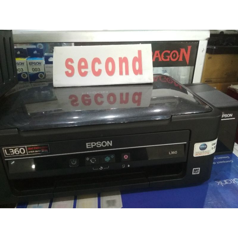 Jual Printer Epson L360 PrintScanCopy second Shopee Indonesia
