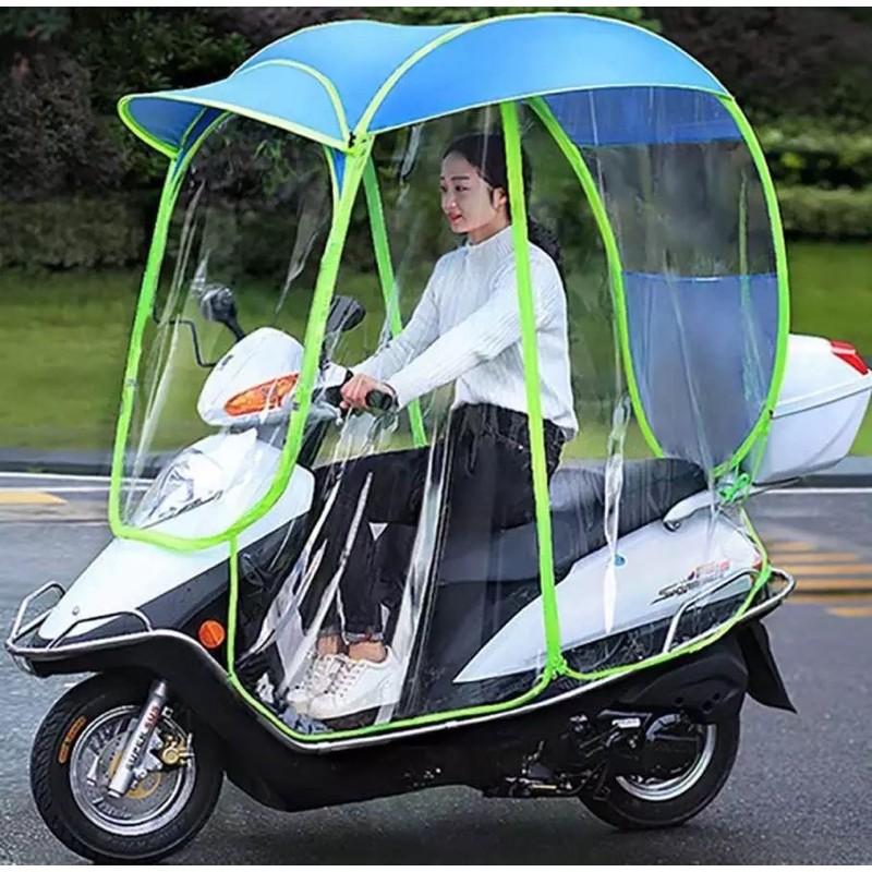 Jual Kanopi Motor FULL TIRAI DUS Payung MOTOR FULL COVER WINGS COVER