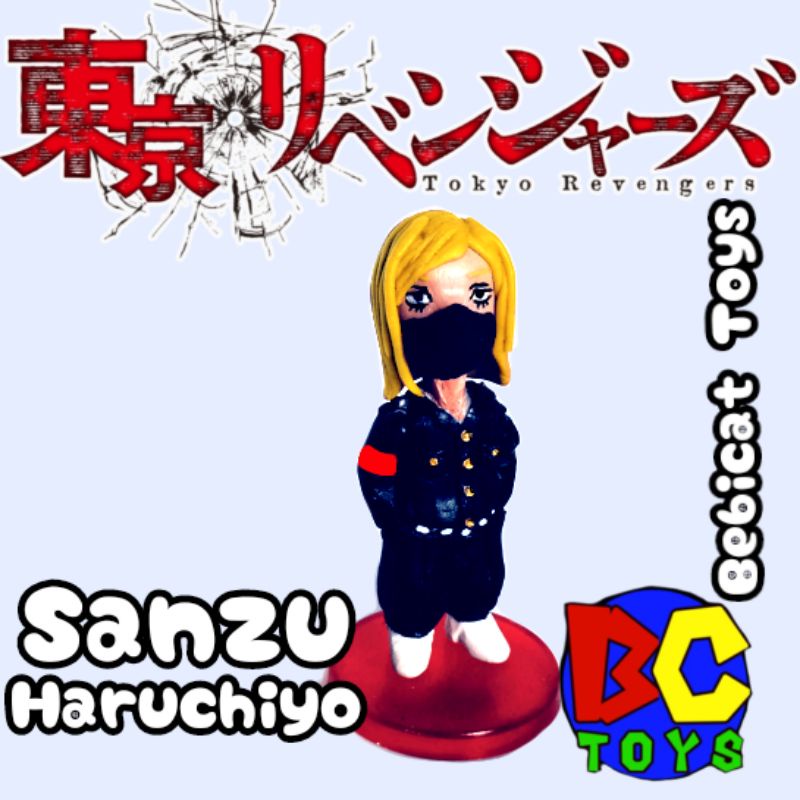 Jual mainan action figure anime tokyo revengers sanzu haruchiyo ( toman