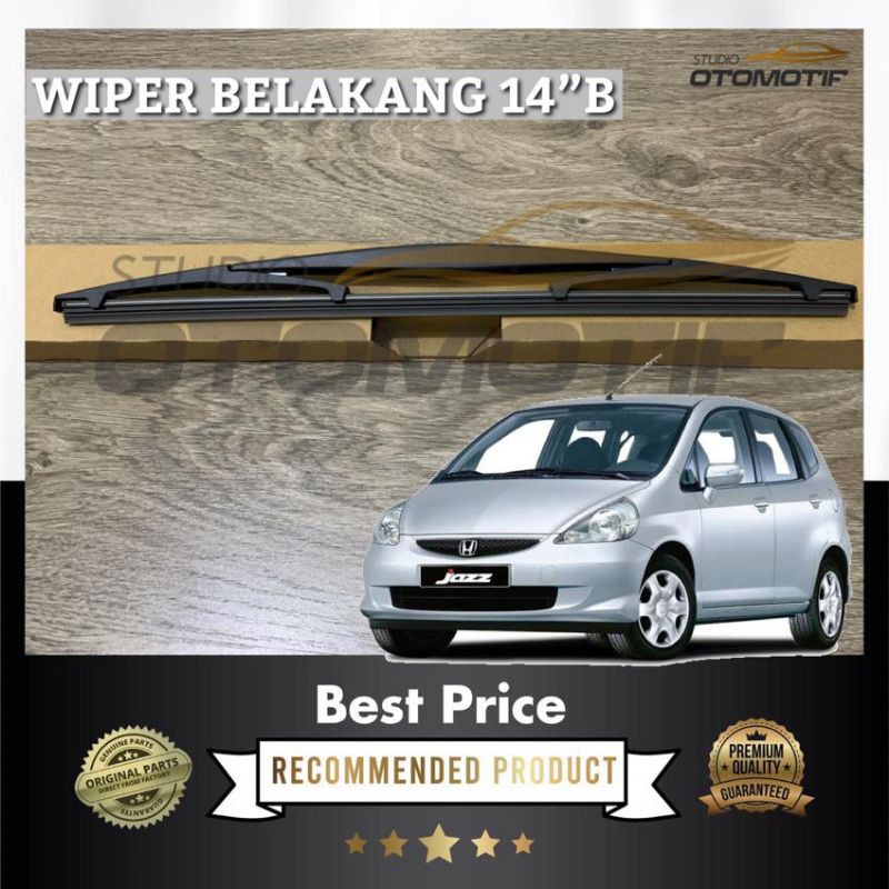 Jual Wiper Belakang JAZZ GD3 20042007 Rear Wiper JAZZ GD3 OLD 14"B