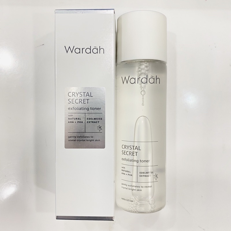 Jual Wardah Crystal Secret Exfoliating Toner With Natural AHA + PHA