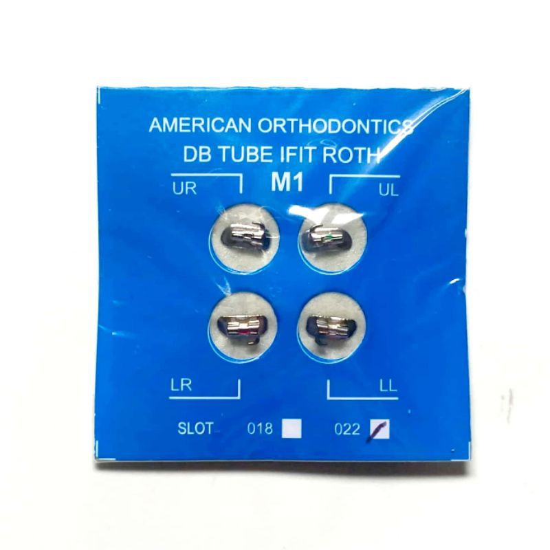 Jual DB TUBE American Orthodontic ORIGINAL 100 Dental Buccal Tube M1