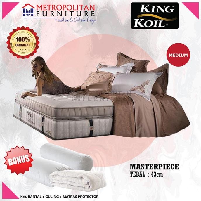 Jual KASUR SPRING BED KING KOIL MASTERPIECE / SPRING BED MATRAS DG61464EZ Shopee Indonesia