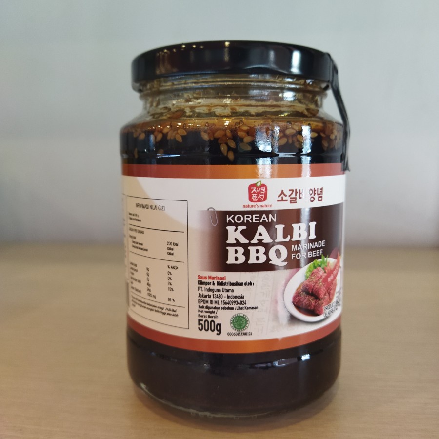Jual Jinsung Korean BBQ Kalbi Marinade Sauce 500gr Shopee Indonesia