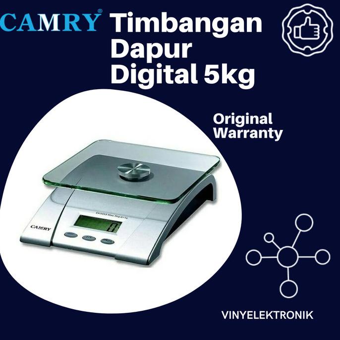 Jual _^_^_^] Timbangan digital Camry EK5055, 5kg. kitchen scale