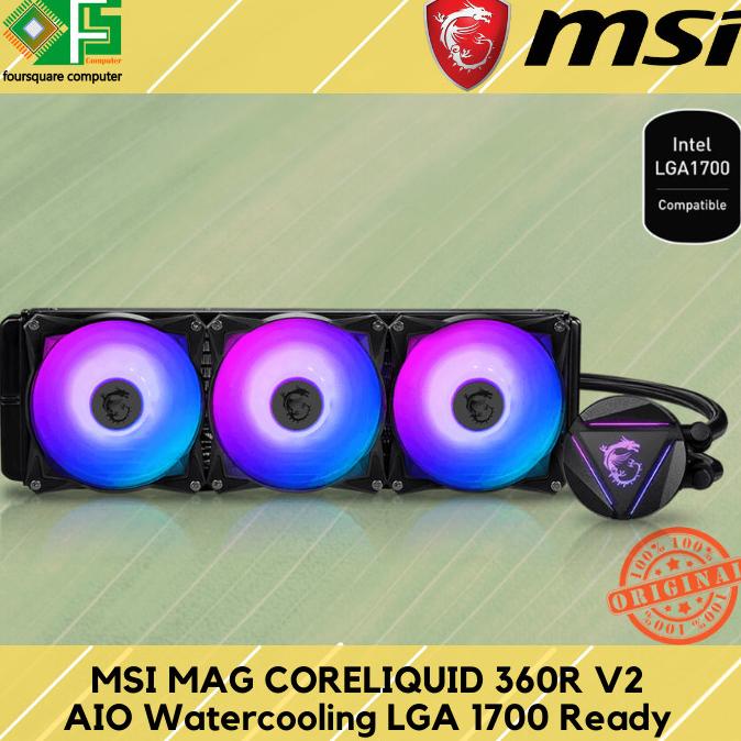Jual AIO Water Cooling MSI MAG CORELIQUID 360R V2 CPU Liquid Cooler