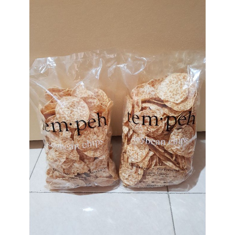 Jual Tempeh tem.peh ORIGINAL (2 Bungkus GOJEK) Keripik Tempe Renyah