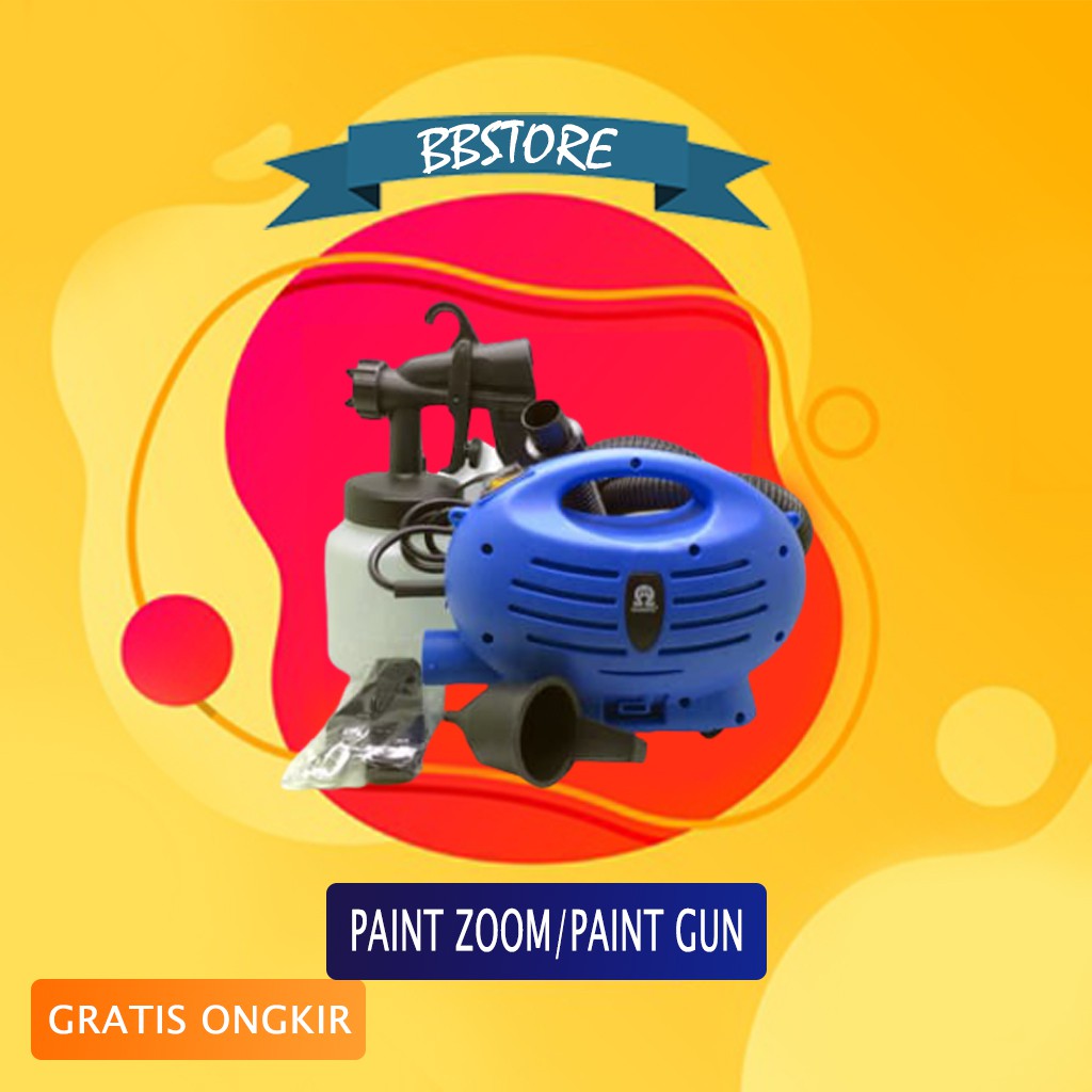 Jual PAINT ZOOM PAINT GUN PAIN SPRAY ALAT SEMPROT CAT ELEKTRONIK