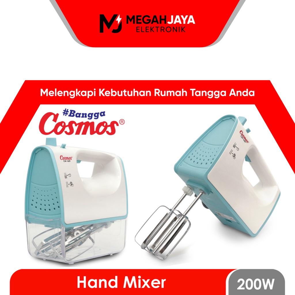 Jual [COD] COSMOS MIXER CM1659 / CM 1659 / CM1659 (HAND MIXER) GARANSI