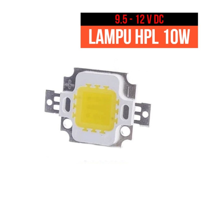 Jual Lampu HPL 10W High Power LED Putih Cool White10Watt COB 10 W Watt