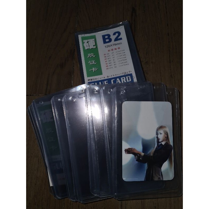 Jual Top loader Kpop packing Photocard B2 Shopee Indonesia