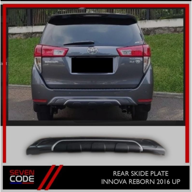 Jual Skid Plate Innova Reborn Rear Bumper Spoiler Guard Innova Reborn