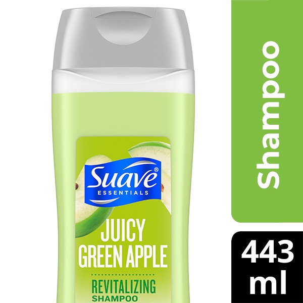 Jual Suave Essentials REVITALIZING Shampoo Juicy Green Apple 443 ML