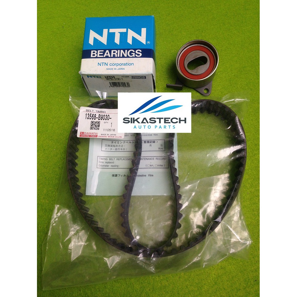 Jual SET TIMING BELT & BEARING TENSIONER LENGKAP DAIHATSU CHARADE G102