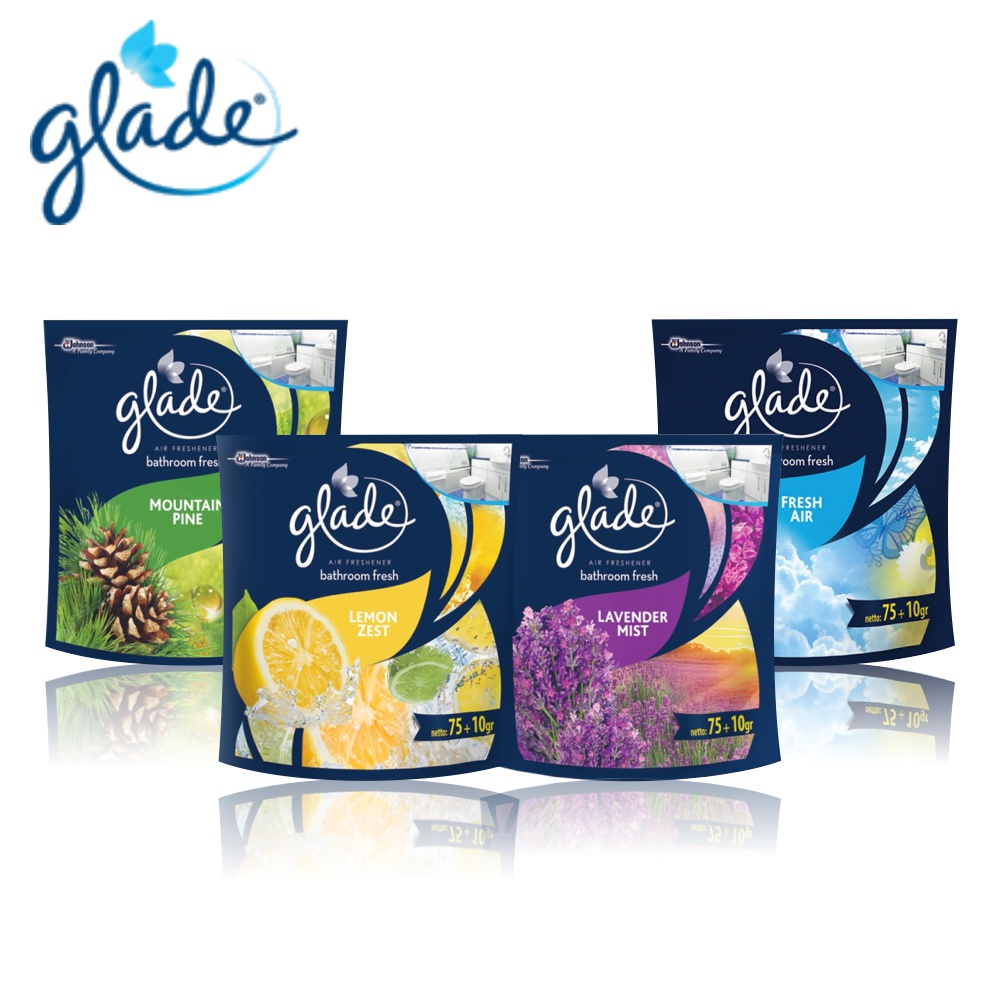Jual Glade Bathroom Gel All variantPengharum Ruangan Glade Gel Pouch