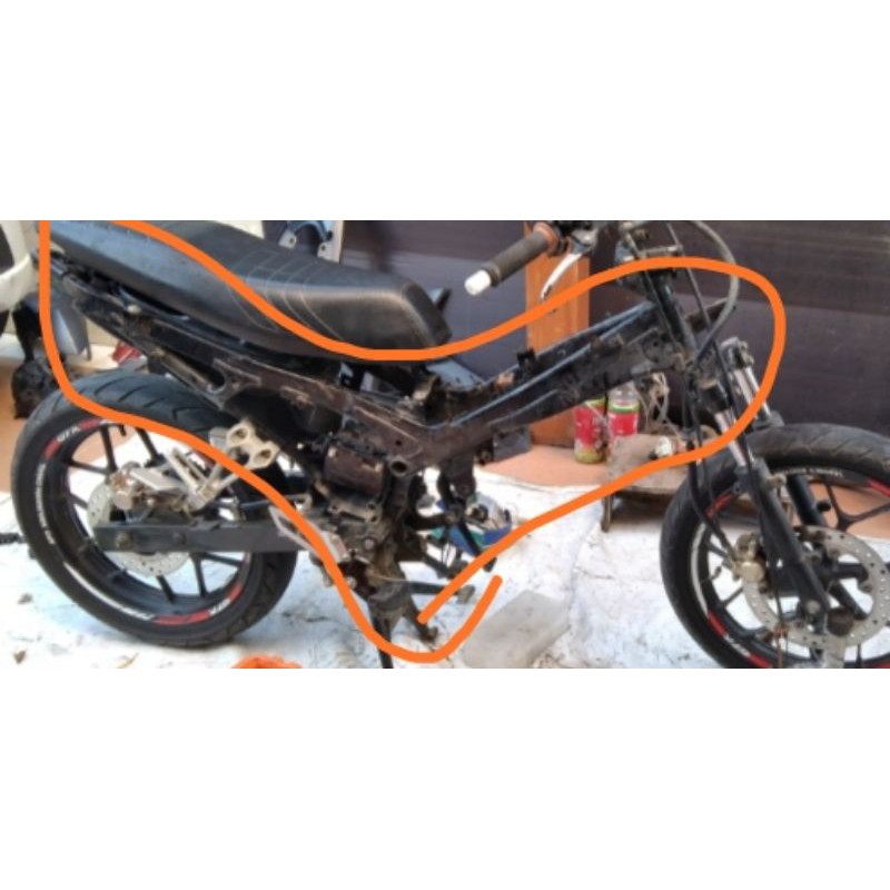 Jual rangka supra GTR Shopee Indonesia