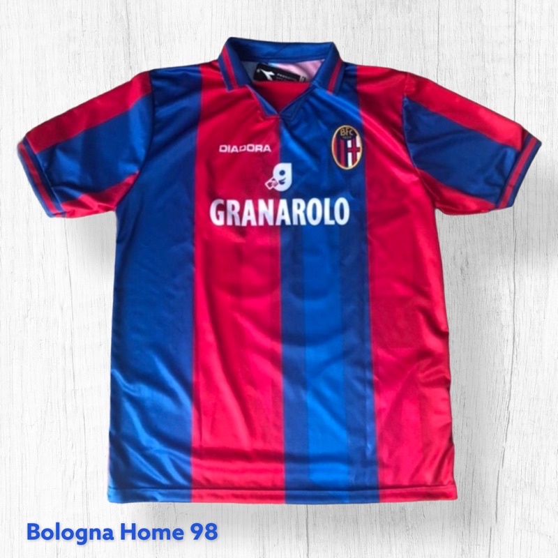 Jual Jersey Retro Bologna 98 Roberto Baggio Shopee Indonesia