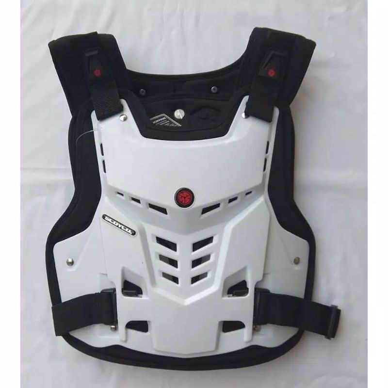 Jual Body protector Scoyco motorcross Putih Shopee Indonesia