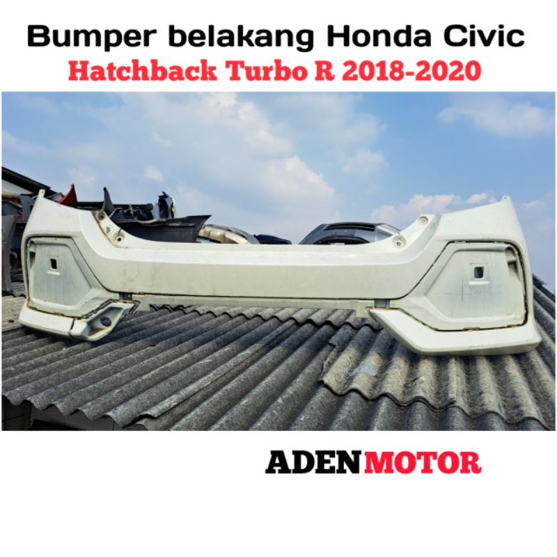 Jual Bumper bemper belakang Honda Civic turbo hatchback tipe R 2017