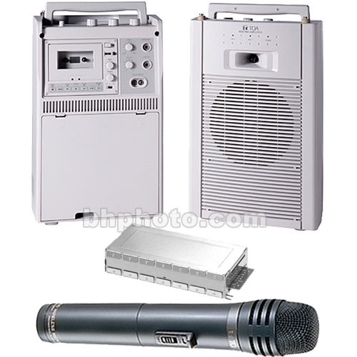 Jual PORTABLE WIRELESS AMPLIFIER SPEAKER TOA WA1822C LENGKAP ORIGINAL