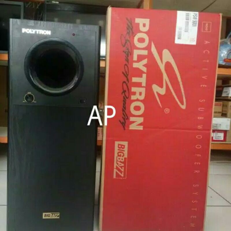 Jual subwoofer POLYTRON PSW 500i Shopee Indonesia