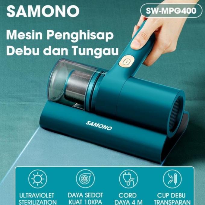 Jual PORTABLE VACUUM CLEANER 400W PENGHISAP DEBU & TUNGAU SAMONO SM