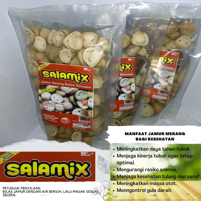 Jual JAMUR MERANG DALAM KEMASAN Shopee Indonesia