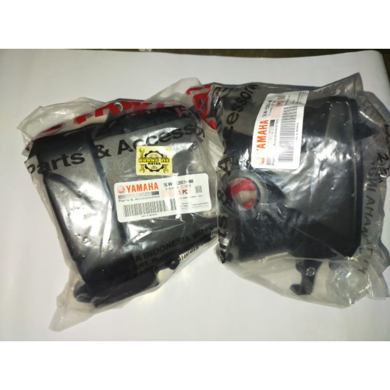 Jual cover tutup mesin blok head mio / sporty karbu set asli Shopee Indonesia