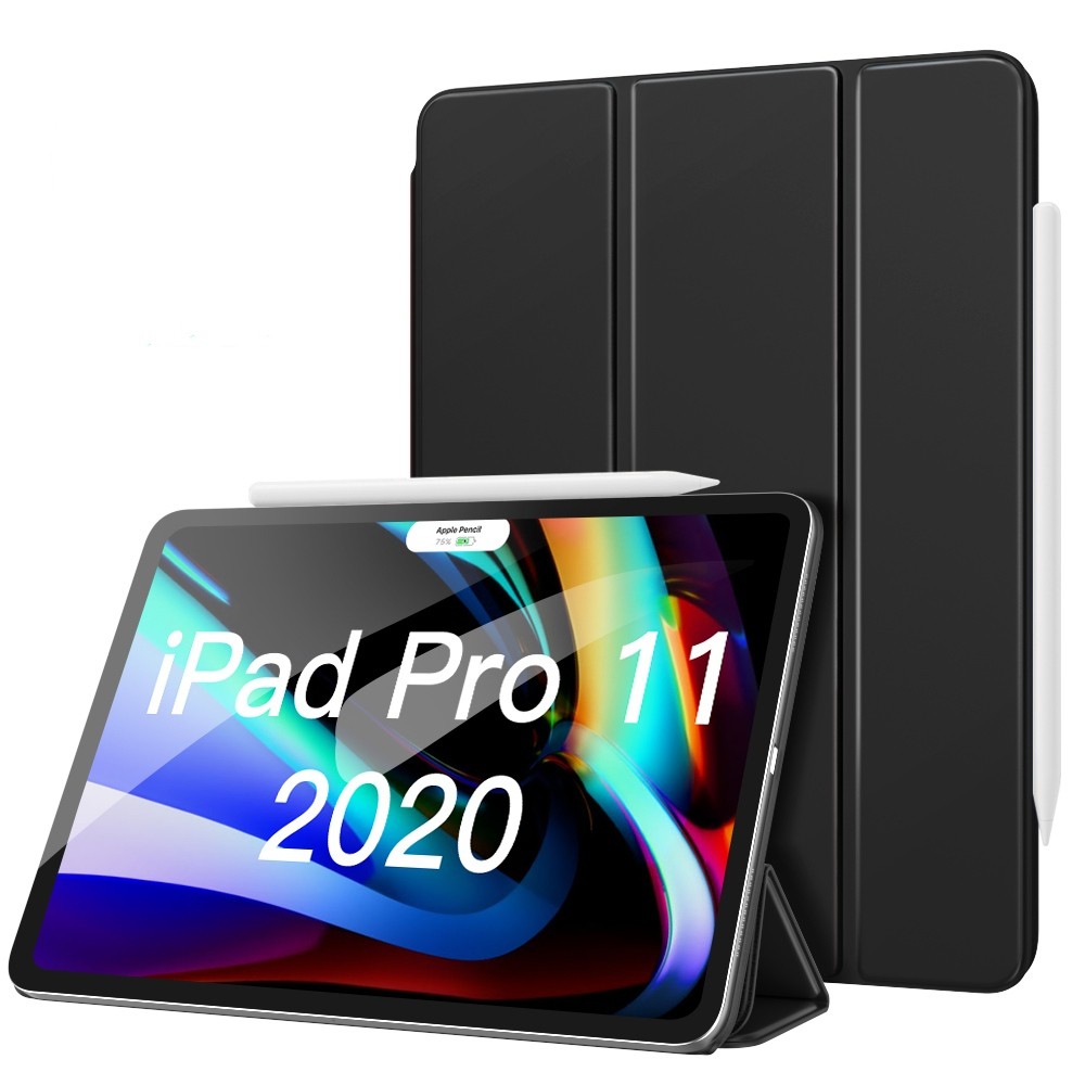 Jual Book Case Ipad Pro 11 2018/2020/2021 11 inch Book Cover Black