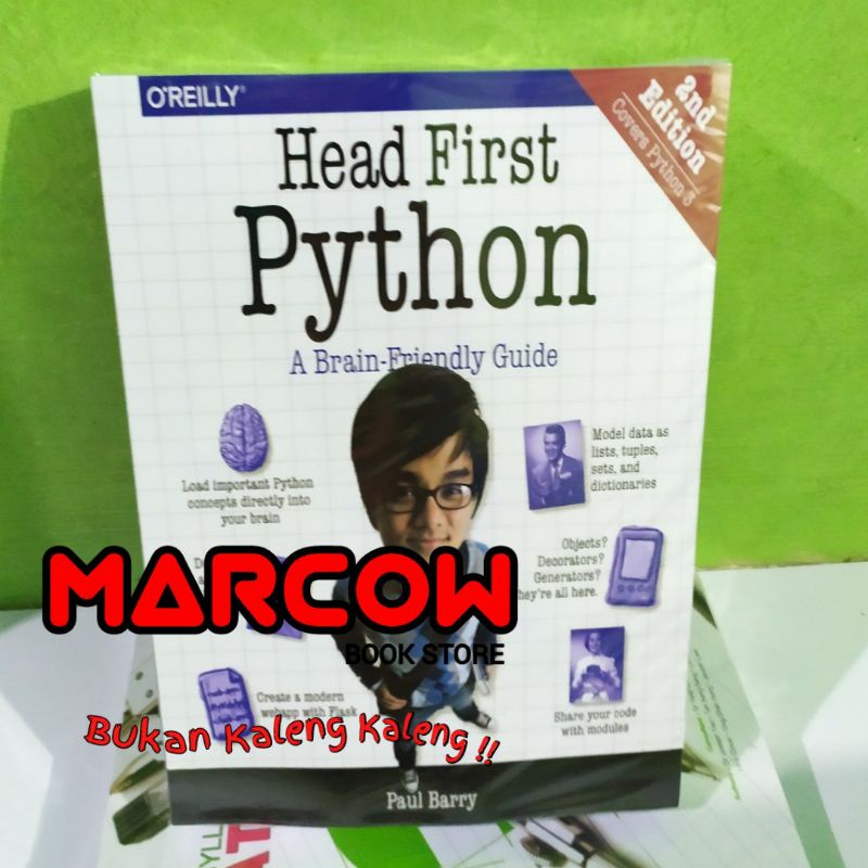 Jual Buku Head First Python 2nd Edition Shopee Indonesia