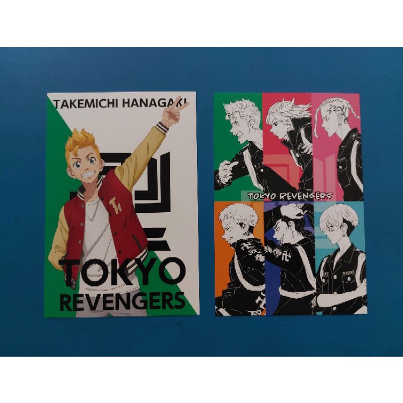 Jual [OFFICIAL] POSTCARD TOKYO REVENGERS TAKEMICHI MITSUYA KAZUTORA