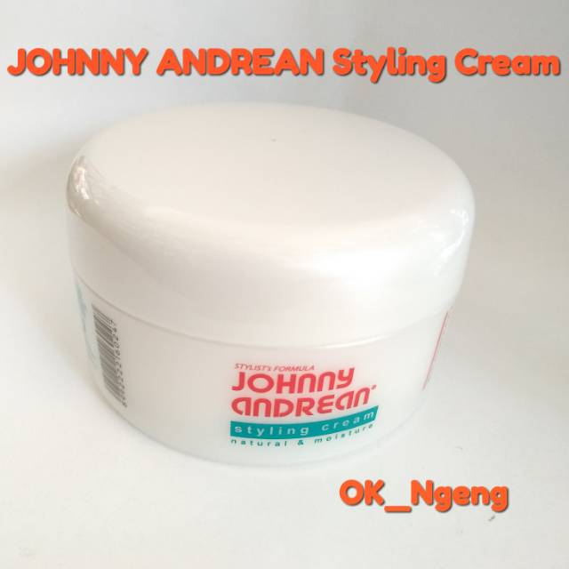 Jual ok_ngeng (ORI) JOHNNY ANDREAN Styling Cream Mangkok 125 Gram (Bisa