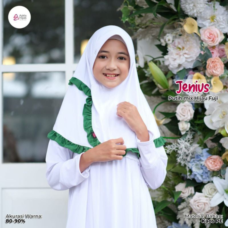 Jual HIJAB JENIUS ANAK/HIJAB SEKOLAH ANAK SD Shopee Indonesia