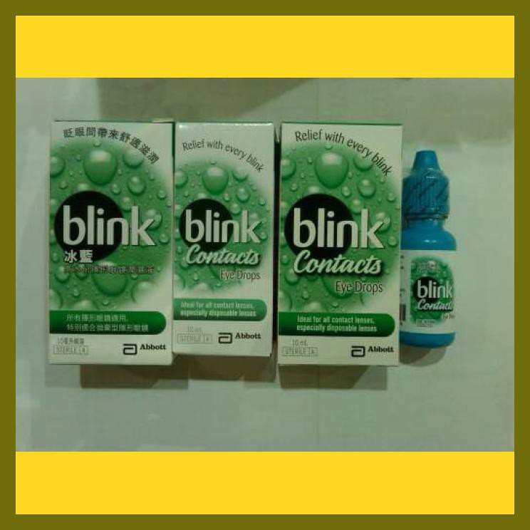 Jual BLINK CONTACTS EYE DROPS, OBAT TETES MATA (ALL CONTACT LENSES