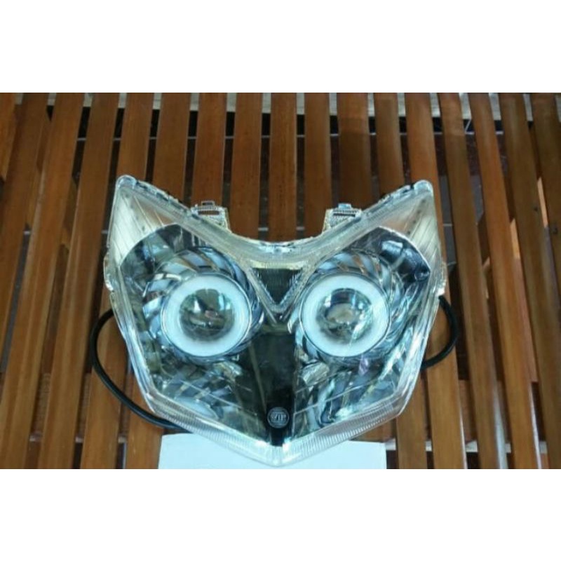Jual projie Supra x125 Batman headlamp Supra x original Shopee Indonesia