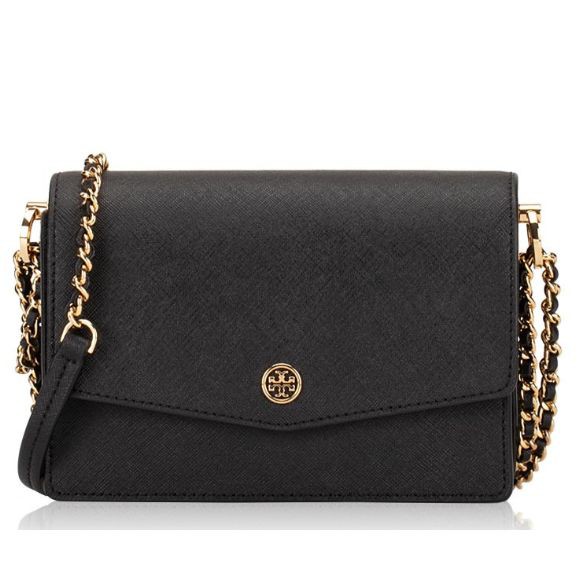 Jual Jual Tory Burch Robinson Mini Shoulder Bag Black ORIGINAL 100