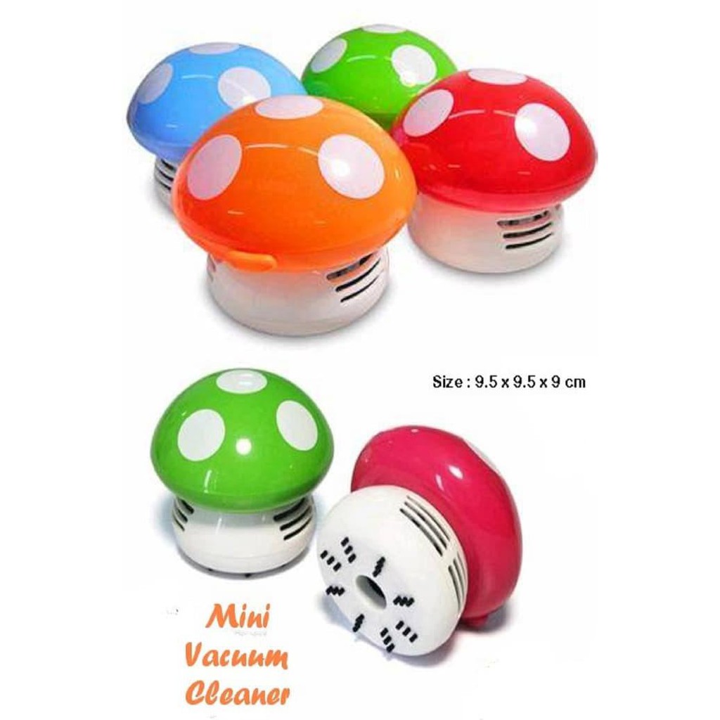 Jual ELEKTRONIK RUMAH TANGGA MINI VACUUM CLEANER JAMUR MINI DESKTOP VACUUM PORTABLE TANPA