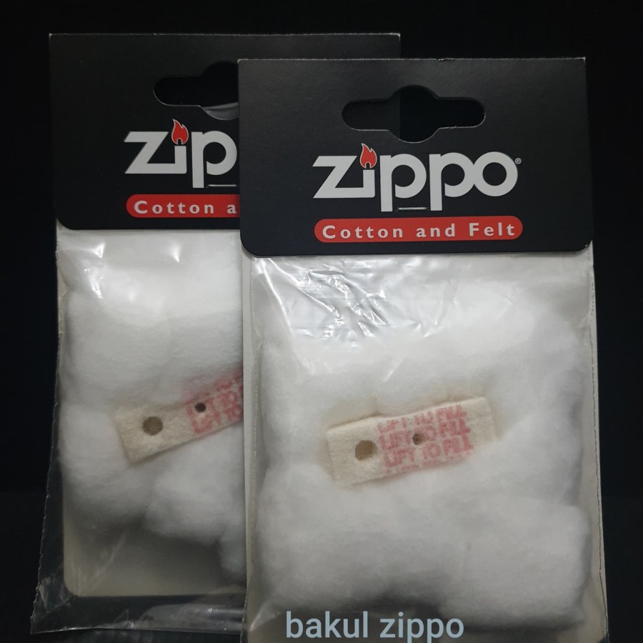 Jual Original Zippo Cotton / Kapas and felt Shopee Indonesia