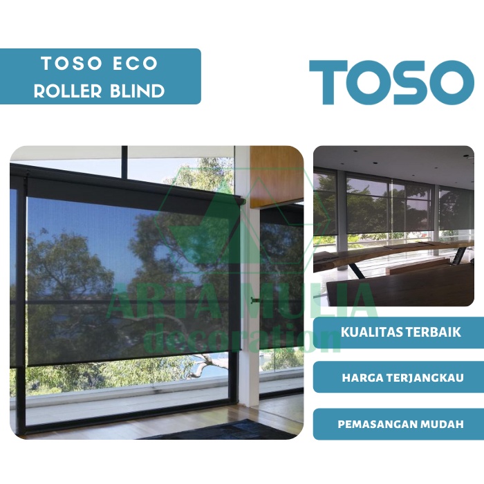 Jual Roller Blind Toso TSDR 02 Horden Jendela SILUET SOLARE SCREEN