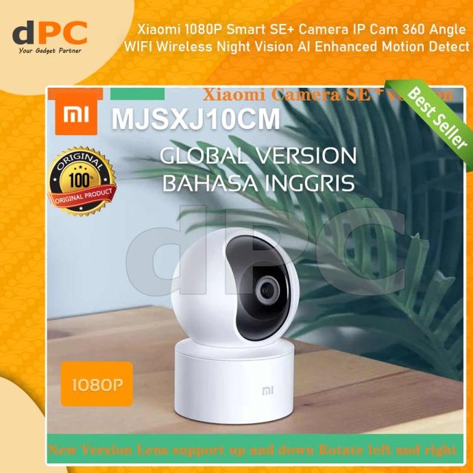 Jual Xiaomi Cctv Mjsxj10Cm 360 Angle Ip Cam Home WiFi Security Camera