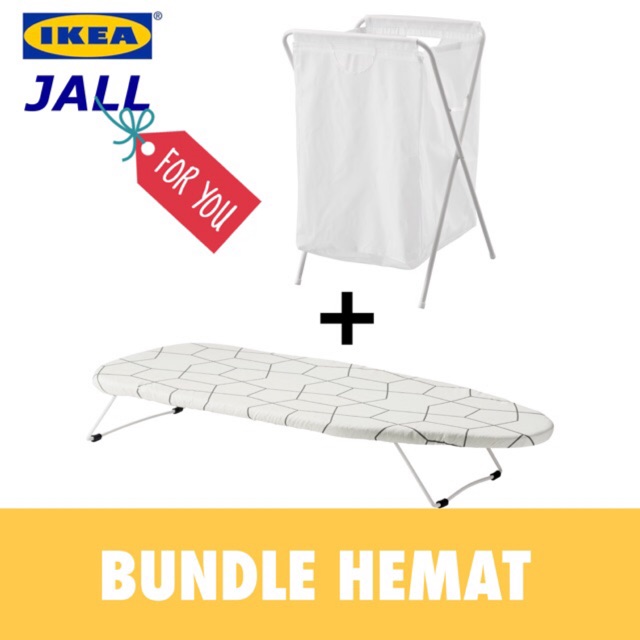 Jual IKEA JALL Laundry Bag Tempat Baju Kotor SETRIKA JALL dengan Stand