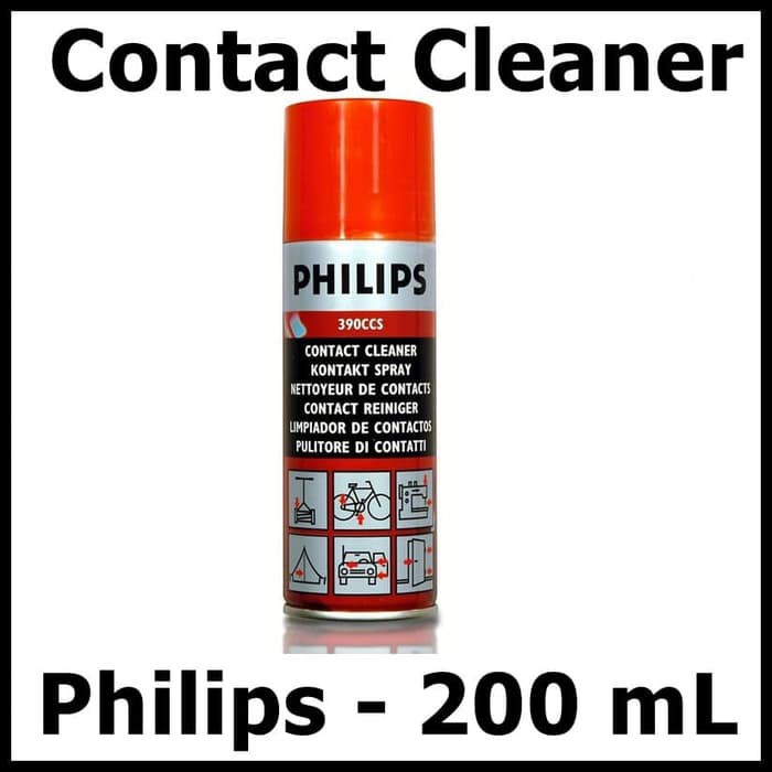 Jual Philips Contact Cleaner 390ccs Kontak Cleaner Spray 200 mL
