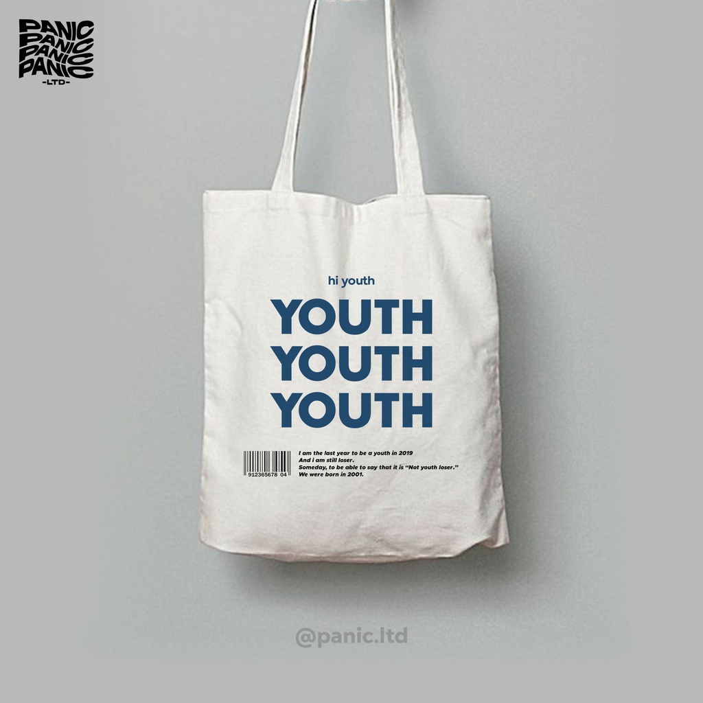 Jual Tote Bag Simple (Youth) Shopee Indonesia