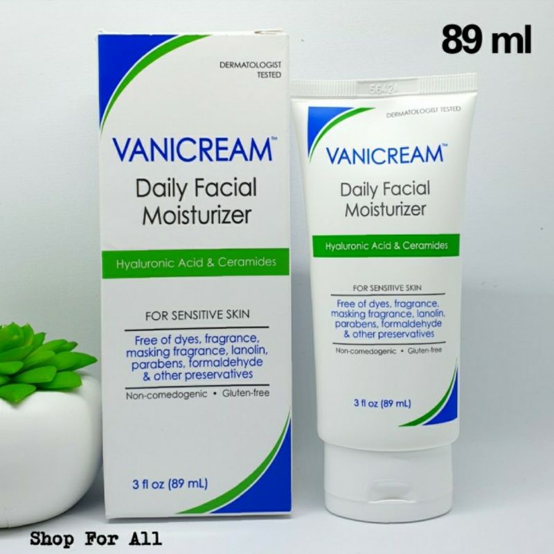 Jual VANICREAM Daily Facial Moisturizer for Sensitive Skin 89 ml
