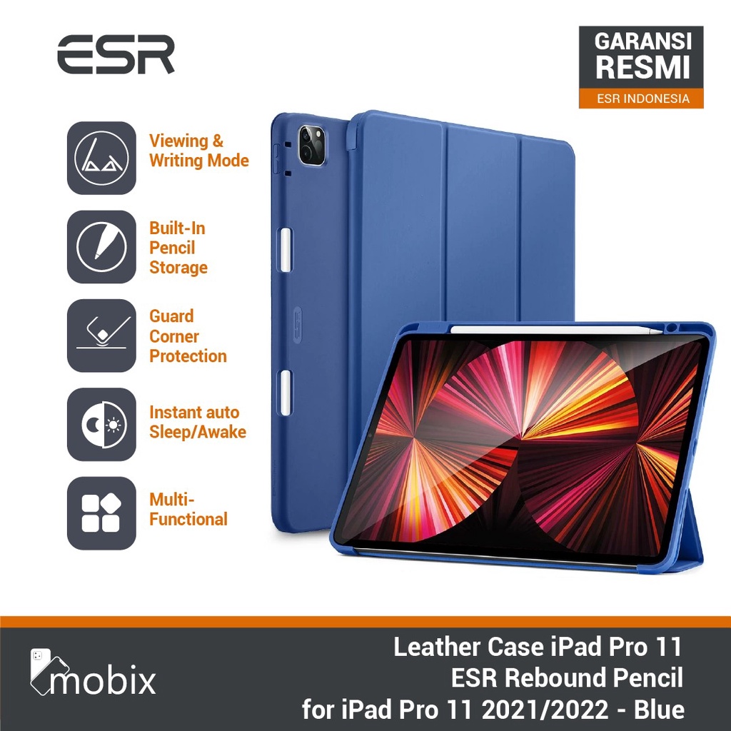 Jual Leather Case iPad Pro 11 ESR Rebound Pencil (2021/2022) Shopee