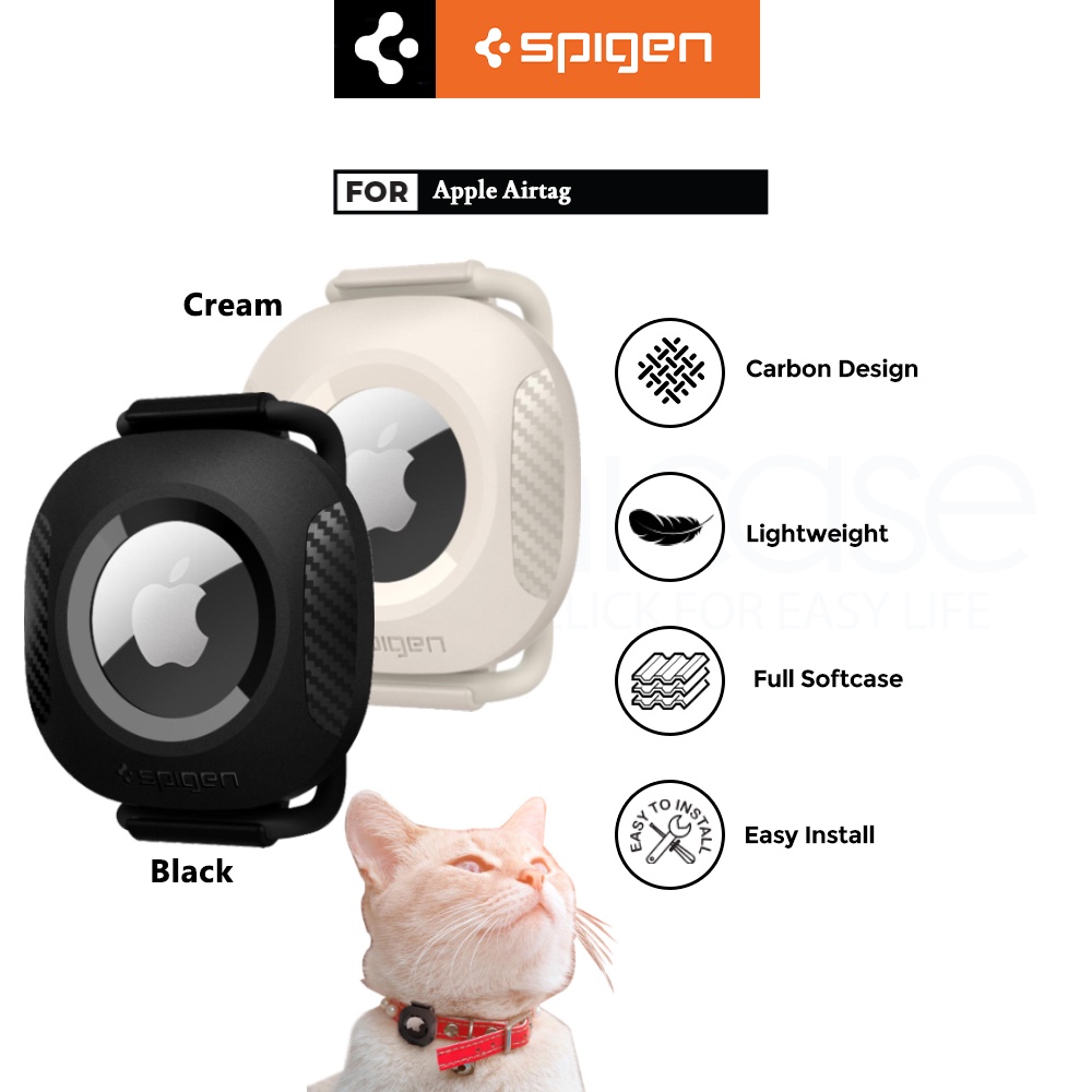 Jual Case Apple Airtag Spigen Protective Case Cover Anti Lost Pet