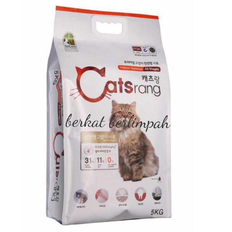 Jual Makanan Kucing Kering CATSRANG ALL STAGES / Cat Food Kitten Adult
