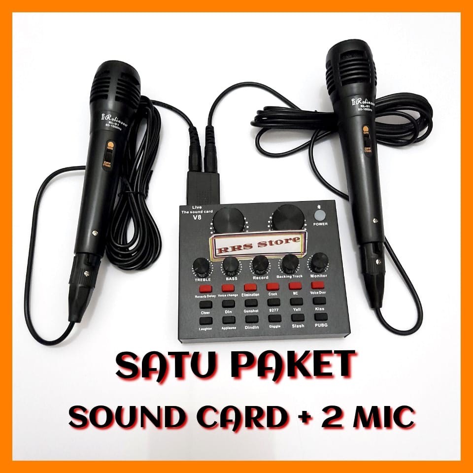 Jual ALAT KAROKE SATU PAKET Mixer mini mic MURAH KUALITAS BAGUS sondcad
