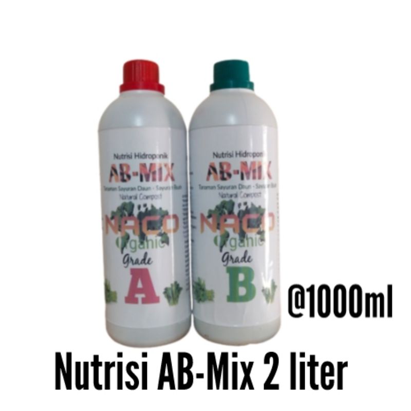 Jual Pupuk AB MIX Hidroponik isi 2 liter Shopee Indonesia